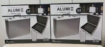 ALUMI 아타셰 케이스 A4 실버