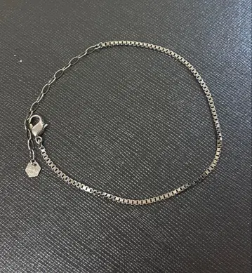 Jouete 트위닝 팔찌 베네치안 체인 블랙