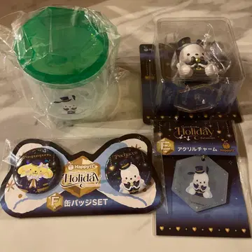 산리오 Happy 복권 포차코 세트