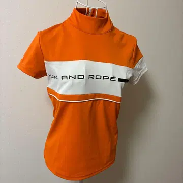 새상품급 준앤로페 골프웨어 여성용 반팔 골프 모크넥 S