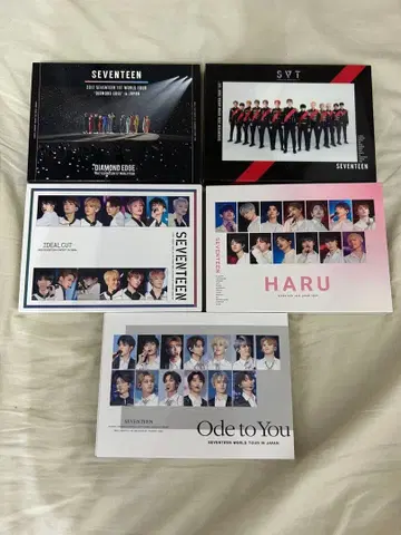 SEVENTEEN 라이브 DVD 세트 5매
