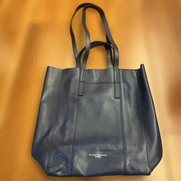 GIANNI CHIARINI 네이비 토트백