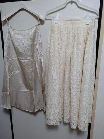 에부르 ebure 레이스 스커트