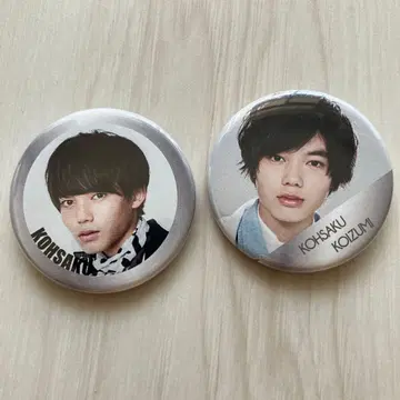 겐지부 코이즈미 히카루 사쿠 캔뱃지 2개