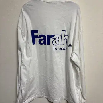 Farah 로고 긴팔 티셔츠 XL