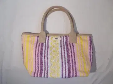 Ron Herman 론 헤르만 멕시칸 스트라이프 러그 패턴 토트백