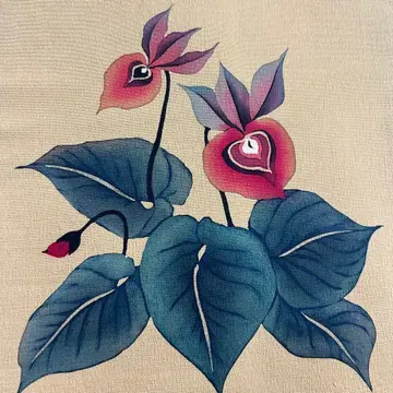 작가물 기발한 디자인의 나고야 오비 꽃무늬 기모노 스키 구락부 330