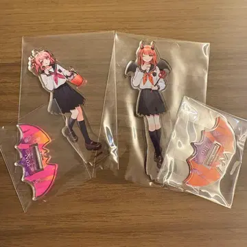 컬러풀피치 세븐일레븐 한정판 아크릴 스탠드 노아쨩 에토쨩 세트