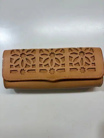 genten 베이지 가죽 멀티 케이스