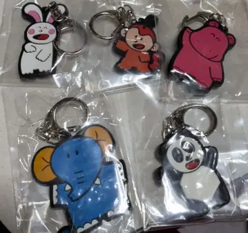 타베코 동물 캐릭터 아크릴 키링 세트