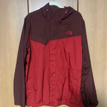 THE NORTH FACE 빨간색 나일론 자켓 M