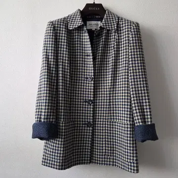 [준 아시다] jun ashida 체크 무늬 자켓 사이즈 9호