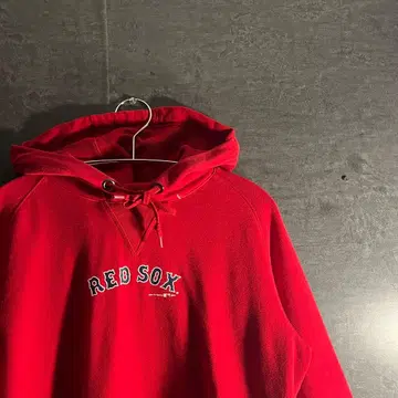 RED SOX 레드삭스 후드티 풀오버 2004년 빨간색 구제 의류