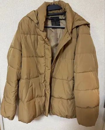 studio CLIP 카멜 브라운 다운 자켓 드로스트 사양