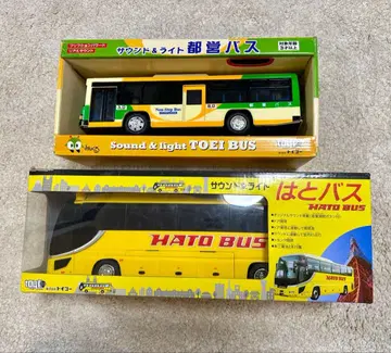 사운드&라이트 도에이 버스 & 하토 버스 세트