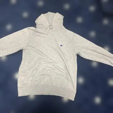 Champion XL 그레이 후드 부착 후드티