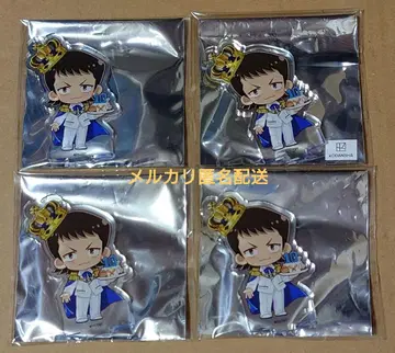 다이아몬드 A 아크릴 스탠드 화이트 프린스 카와카미 켄시 4종 세트