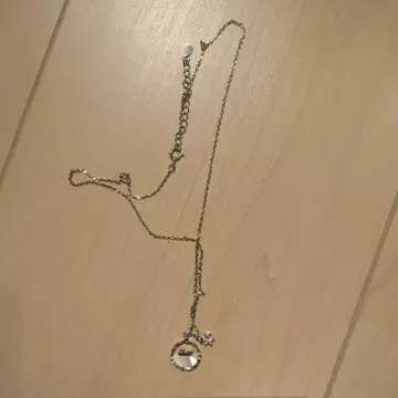 골드 크리스탈 목걸이