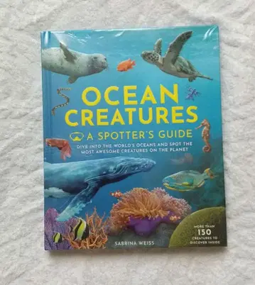 Ocean Creatures 150종류 이상의 바다 생물 영문판 미개봉