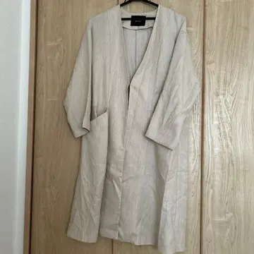 allureville 노카라 코트 롱 코트