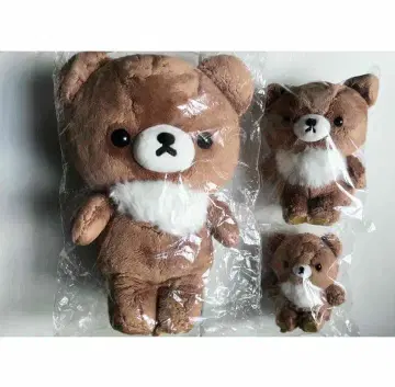 [ 새상품 ] 산엑스 리락쿠마 차이로이코구마 봉제 인형 3