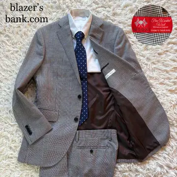 새상품급 브레이저스뱅크닷컴 셋업 영국제 원단 문 그레이 M