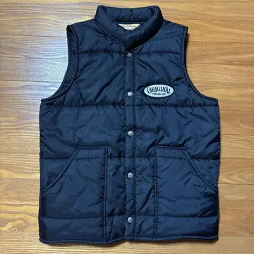 텐더 로인 충전솜 베스트 블랙 38 S