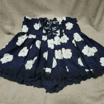 LIZLISA 리즈리사 꽃무늬 미니 스커트 큐롯