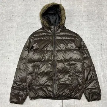 유니클로 후디 다운 자켓 2WAY 퍼 탈부착