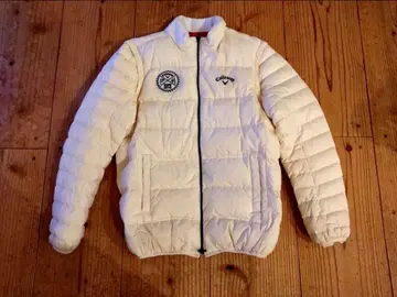 캘러웨이 다운 자켓 타운 베스트 2way 골프 화이트 M