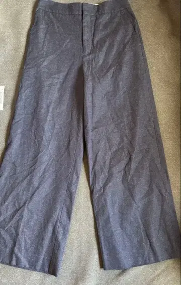 TOMORROWLAND 그레이 와이드 팬츠