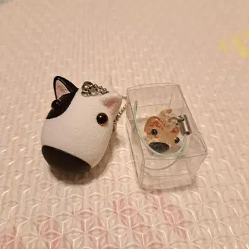 The dog 강아지 키링 세트 미니어처 키체인 스트랩