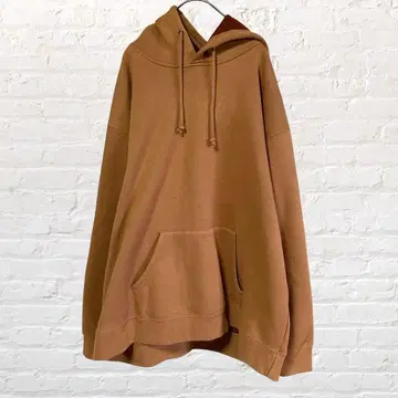 10810 블루 스탠다드 풀오버 후드티 드로 코드 브라운 XL