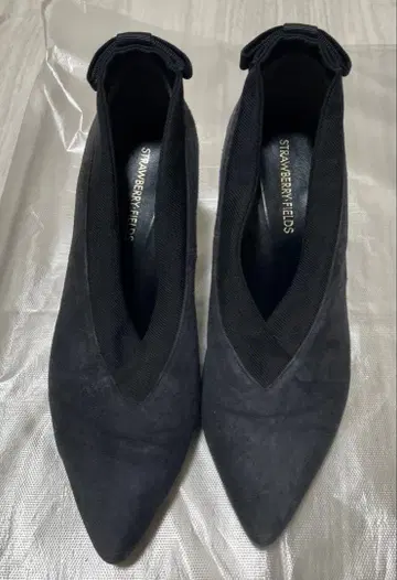 strawberry fields 스웨이드 스틸레토 펌프스