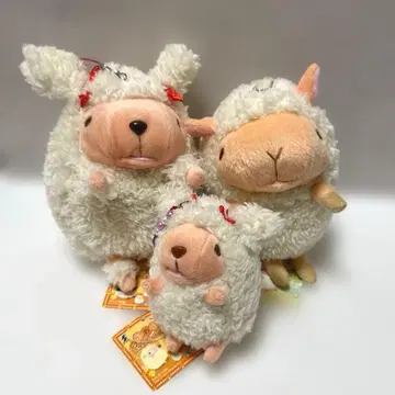 시나다 baby nature 아기 양 봉제 인형 마스코트 세트