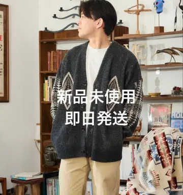 PENDLETON/펜들턴 셰틀랜드 5 게이지 울 가디건