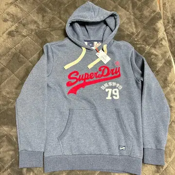 SuperDry 슈퍼 드라이 후드티 네이비 M