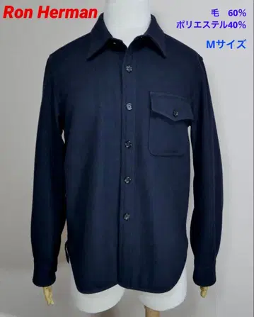 론 헤르만 울 플란넬 셔츠 M