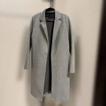 ZARA 그레이 롱 코트 S