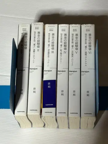 소설 황금의 경험치 전 6권