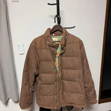 EDWIN 브라운 다운 자켓 L 사이즈