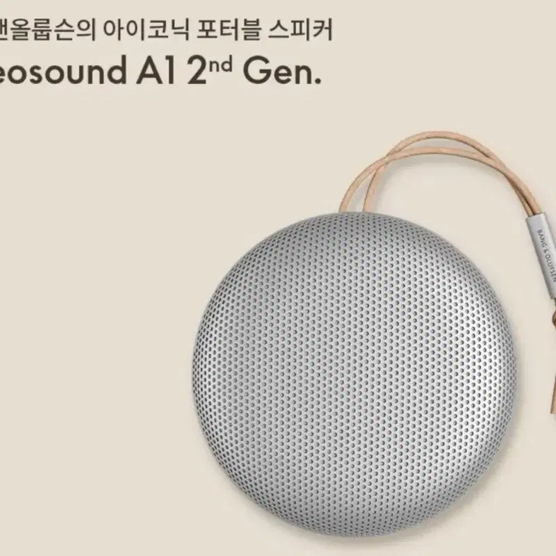 뱅앤올룹슨 Beosound A1 2세대 스피커
