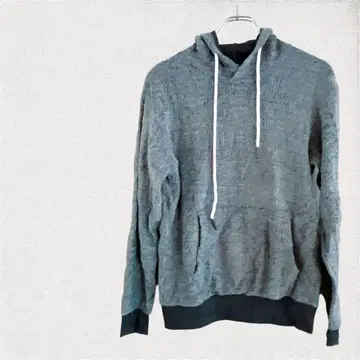 리버스 플리스 후디 S 사이즈 그레이
