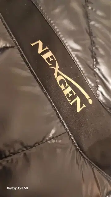 NEXGEN TRUSSARDI SPORT 다운 자켓 블랙