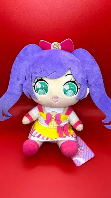 프리파라 마나카 라라 5주년 앉은 봉제 인형