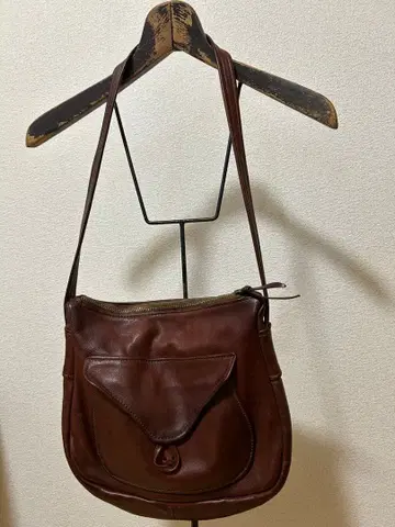 [VINTAGE] 60~70s 빈티지 가죽 숄더백 레어