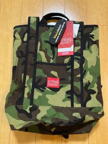 맨해튼 포티지 리버사이드 백팩 새상품 카모플라주 패턴 mp1318