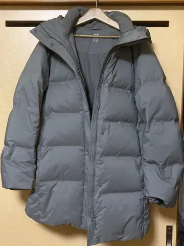 유니클로 심리스 다운 숏코트