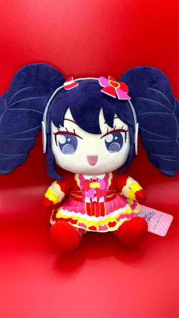 프리파라 가아루루 앉아 봉제 인형