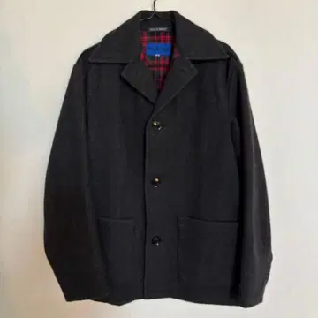 Day & Lloyd 다크 그레이 울 코트 M 잉글랜드제 빈티지